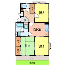 フラターナルヒルズの物件間取画像